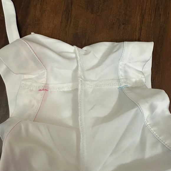 NWT GENERATION LOVE Kim Pajama Shorts Set in White Rainbow - Picture 9 of 16